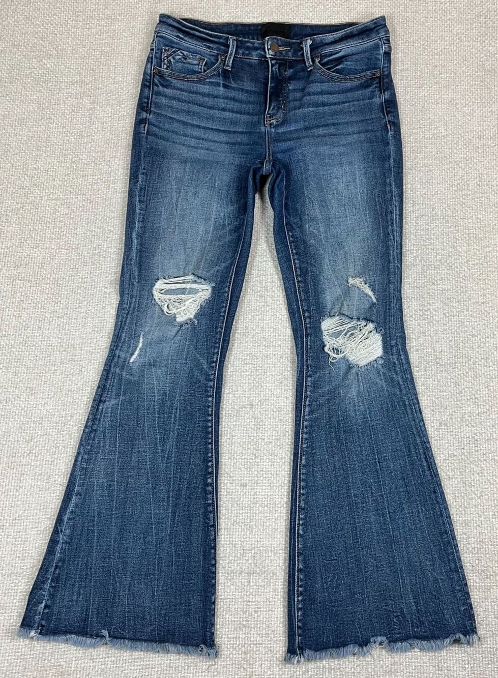 Buckle Black Fit No. 53 Flare Jeans Women's 29x32 (Fits 33x32) Stretch Mid Rise